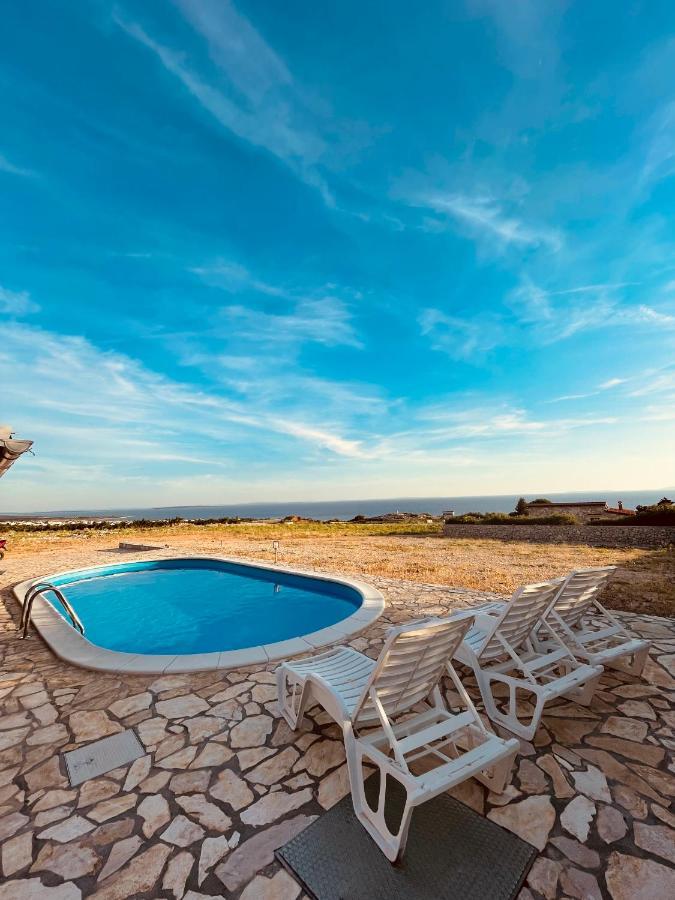 Beautiful Secluded Area Near Novalja Vacation House With Pool And Sea View Villa Lara Exterior photo